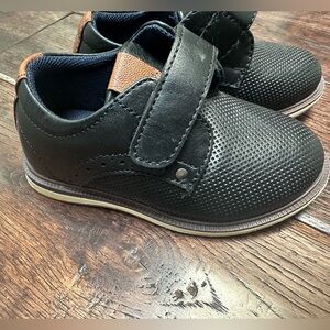 Nordstrom Black and Brown Kids Dress Shoes